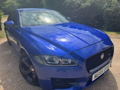 Used Jaguar XF R-Sport 2016 Blue Sedan