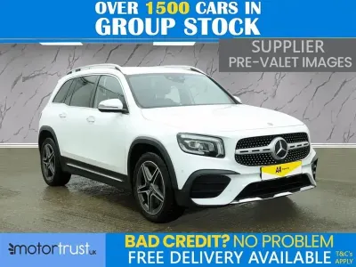 Begagnad Mercedes GLB220 AMG Line Premium 190 HK (139 kW) 2020 Vit SUV