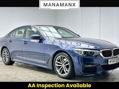 Used BMW 520 M Sport 2018 Blue Sedan