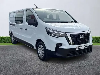 New Nissan Primastar Acenta 130 HP (95 kW) 2026 Glacier white MPV