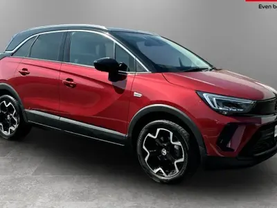 Used Vauxhall Crossland Ultimate 131 HP (96 kW) 2023 Red SUV