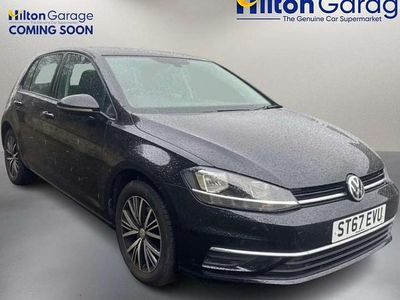 Used VW Golf VII SE 125 HP (91 kW) 2017 Black Hatchback