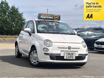 Used Fiat 500 2013 White Hatchback