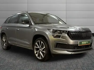 Used Skoda Kodiaq SportLine 150 HP (110 kW) 2024 Graphite grey metallic SUV