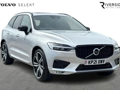 Used Volvo XC60 R-Design Pro 197 HP (144 kW) 2021 Bright silver SUV