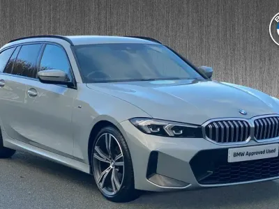Usado BMW 320 M Sport 190 CV (139 kW) 2022 Gris Familiar
