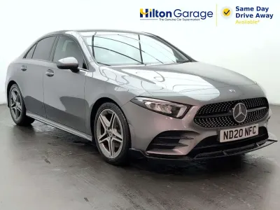 Used Mercedes A200 AMG line 163 HP (119 kW) 2020 Grey Sedan