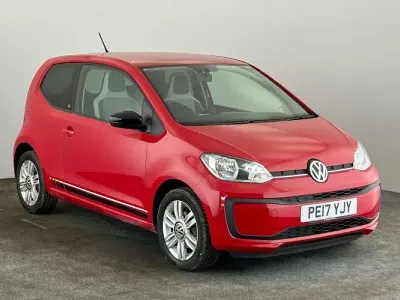 Used VW up! Beats 60 HP (44 kW) 2017 Red Hatchback