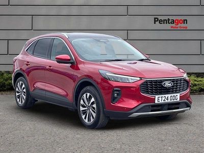 Red Used 2024 Ford Kuga Titanium SUV | £22,495 (Fair price)