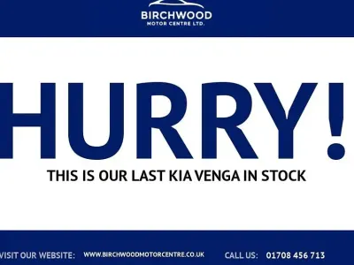 Used Kia Venga 125 HP (91 kW) 2017 Blue Hatchback