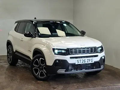 New Jeep Avenger Summit 100 HP (73 kW) 2026 Bicolour solid  storm grey with volcano roof SUV