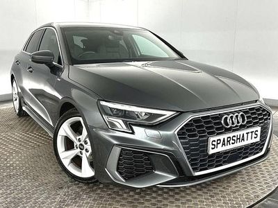 Used Audi A3 S-Line 150 HP (110 kW) 2022 Grey Sedan