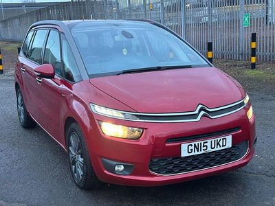 Used Citroën Grand C4 Picasso Exclusive 115 HP (84 kW) 2015 Red MPV