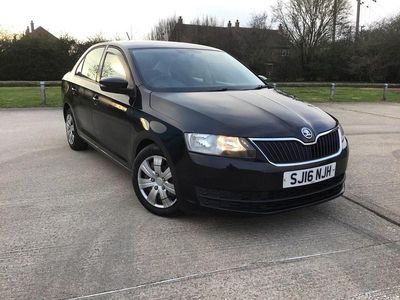 Used Skoda Rapid 115 HP (84 kW) 2016 Black Hatchback
