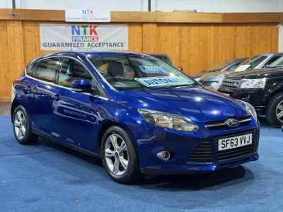 Używany Ford Focus Zetec 2013 Niebieski Hatchback