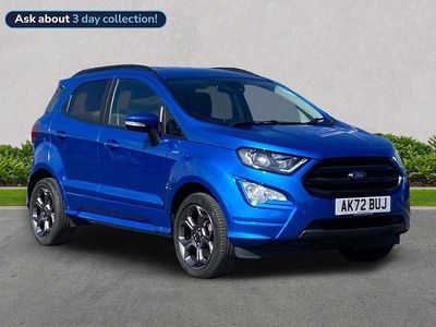 Used Ford Ecosport ST-Line 125 HP (91 kW) 2022 Blue SUV