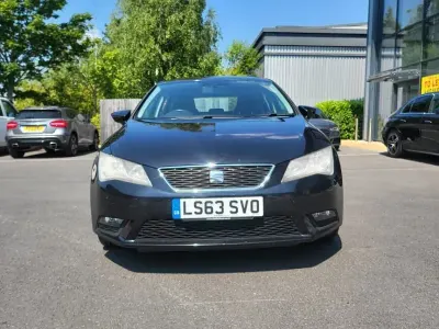 Used Seat Leon SE 110 HP (80 kW) 2013 Black Hatchback