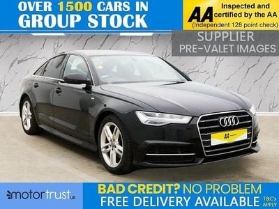 Used Audi A6 S-Line 190 HP (139 kW) 2017 Black Sedan