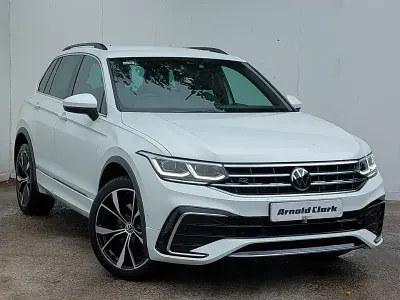 Used VW Tiguan R-line 245 HP (180 kW) 2023 White SUV