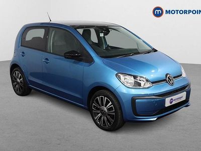 Used VW up! Black Edition 65 HP (47 kW) 2021 Blue Hatchback