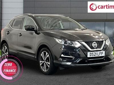 Used Nissan Qashqai N-Connecta 140 HP (102 kW) 2021 Black SUV