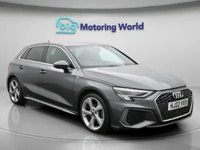 Used Audi A3 Sportback S-Line 150 HP (110 kW) 2022 Grey Hatchback