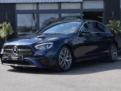 Used Mercedes E200 AMG Line Premium 2023 Blue Sedan
