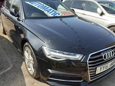 Used Audi A6 S-Line 190 HP (139 kW) 2016 Black Estate