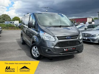 Used Ford Transit Custom Limited 130 HP (95 kW) 2017 Grey Van