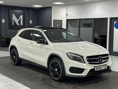 White Used 2017 Mercedes GLA220 AMG line SUV | £11,800 (Fair price)