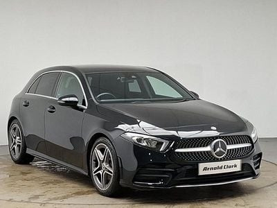 Used Mercedes A200 AMG line 163 HP (119 kW) 2020 Black Hatchback