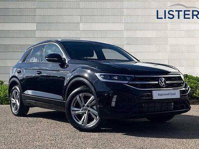 Black Used 2025 VW T-Roc R-line SUV | £28,761 (Expensive)