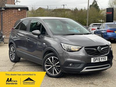 Used Vauxhall Crossland X Elite 81 HP (59 kW) 2019 Grey SUV