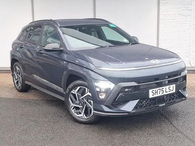 Pearl denim blue New 2025 Hyundai Kona N Line SUV | £23,698 (Good price)