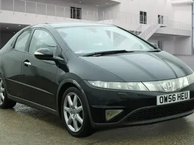 Used Honda Civic EX 140 HP (102 kW) 2007 Black Hatchback