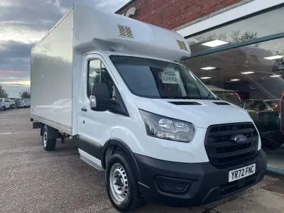 Used Ford Transit 130 HP (95 kW) 2022 White Cabriolet