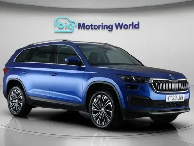 Begagnad Skoda Kodiaq SE L Executive 150 HK (110 kW) 2023 Blå SUV