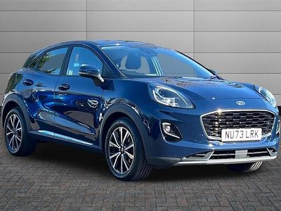 Used Ford Puma Titanium 125 HP (91 kW) 2023 Blue SUV