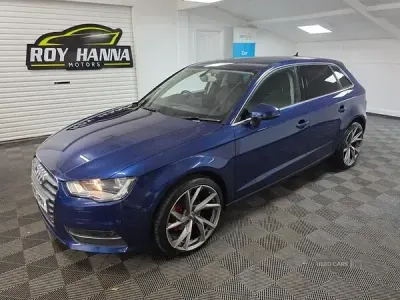 Used Audi A3 Sport 110 HP (80 kW) 2015 Blue Hatchback