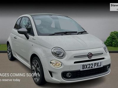 White Used 2022 Fiat 500C Sport Cabriolet | £12,220 (Fair price)