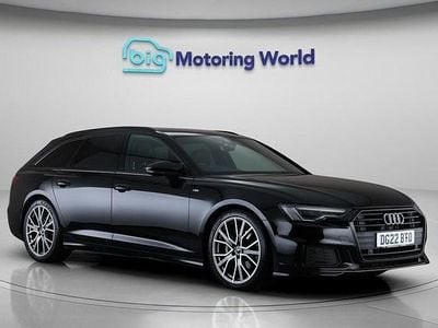 Used Audi A6 Black Edition 204 HP (150 kW) 2022 Black Estate