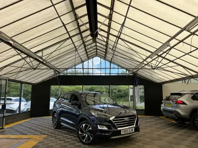 Used Hyundai Tucson Premium SE 136 HP (100 kW) 2019 Blue SUV