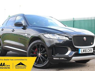 Used Jaguar F-Pace S 300 HP (220 kW) 2016 Black SUV