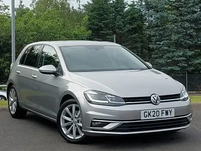 Used VW Golf VII GT 150 HP (110 kW) 2020 Silver Hatchback