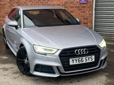 Used Audi A3 Sportback S-Line 110 HP (80 kW) 2016 Silver Hatchback
