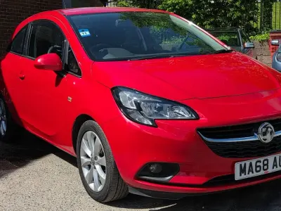 Used Vauxhall Corsa 90 HP (66 kW) 2018 Red Hatchback