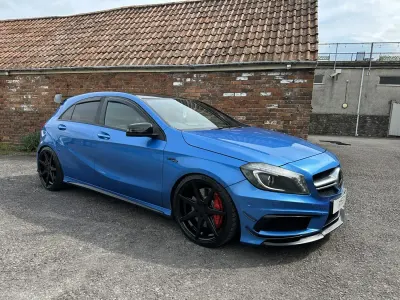 Second-hand Mercedes A45 AMG AMG 2014 Albastru Hatchback