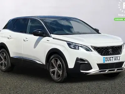 Used Peugeot 3008 GT-line 165 HP (121 kW) 2017 White SUV