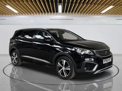 Used Peugeot 5008 Allure 130 HP (95 kW) 2018 Black SUV