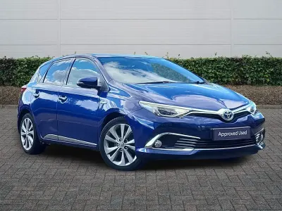 Used Toyota Auris Hybrid 2017 Blue Hatchback
